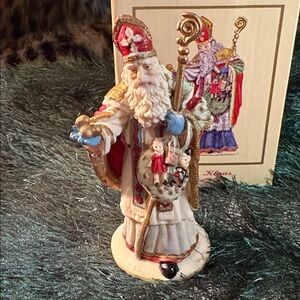 Vintage (1992) In Box International Netherlands “Sinter Klaas” Figure, OS